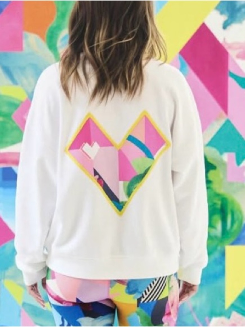 Hyba X Michelle Hoogveld collab sweatshirt